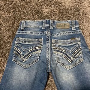 Mens Buckle Black jeans